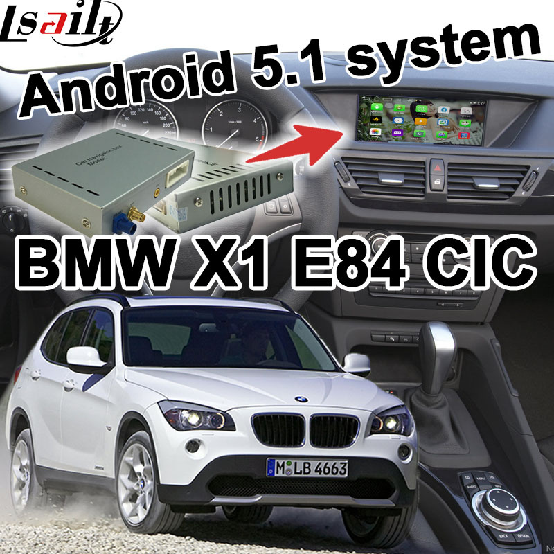 Android GPS Navigation Box Video Interface for BMW E84 X1 Cic System Mirror Link Youtube Waze