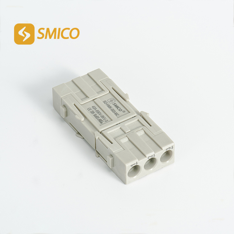 Hm Modular 3pin Crimp Heavy Duty Connector Similar Harting 09140033001