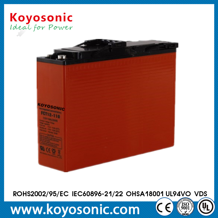 12V 100ah Communication Battery Front Access Battery for Telecom System