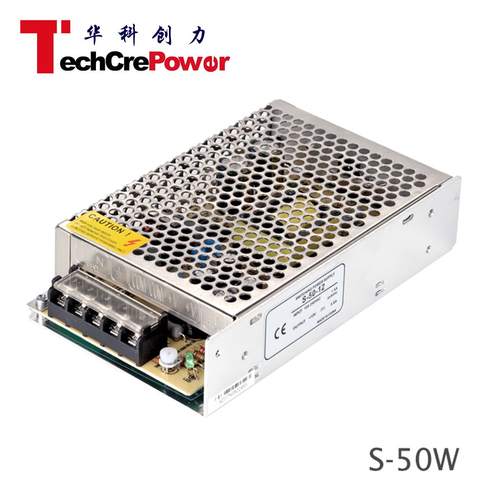 S-50-12 Ce Certification Good Quality, 220V AC to 12V DC Transformer 50W LED Switch Power Supply
