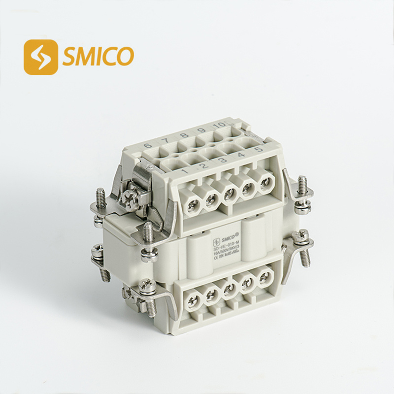 Rectangular Female Male Waterproof Power Heavy Duty Connector