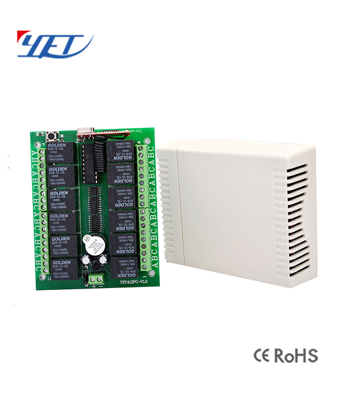 Hot Selling Long Range Wireless RF 315 / 433MHz Transmitter Receiver Yet412PC