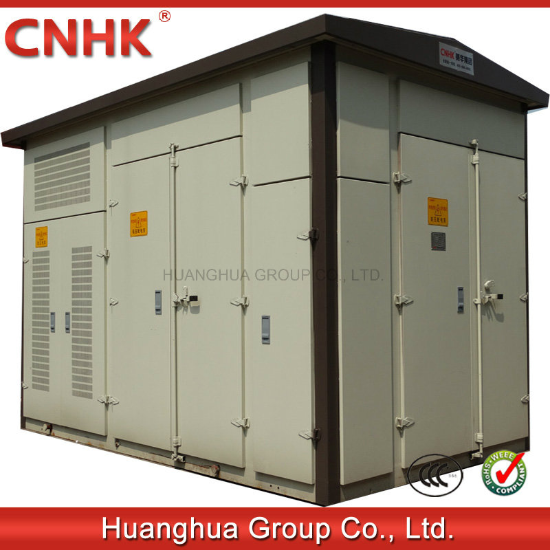 Photovoltaic and Wind Power Generation Combined Type Substation
