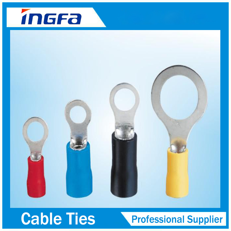 Round Shape Pre-Insulated Terminal Wire Connector with Various Colours