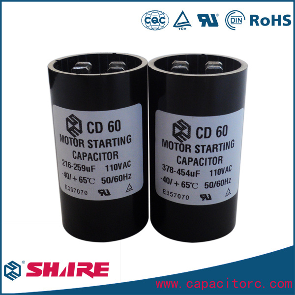 Motor Starting Capacitor 330V 88-106UF Refrigerant Capacitor