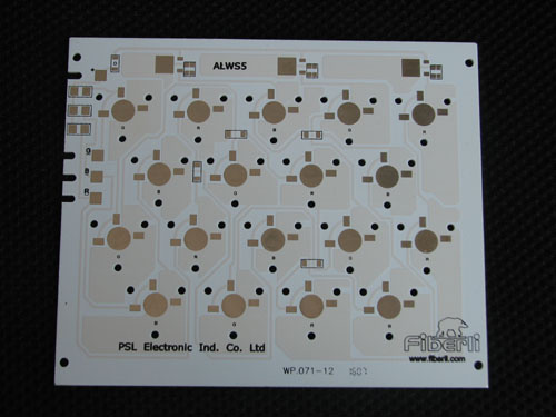 Aluminum Based Metal Core PCB (White soldermask)