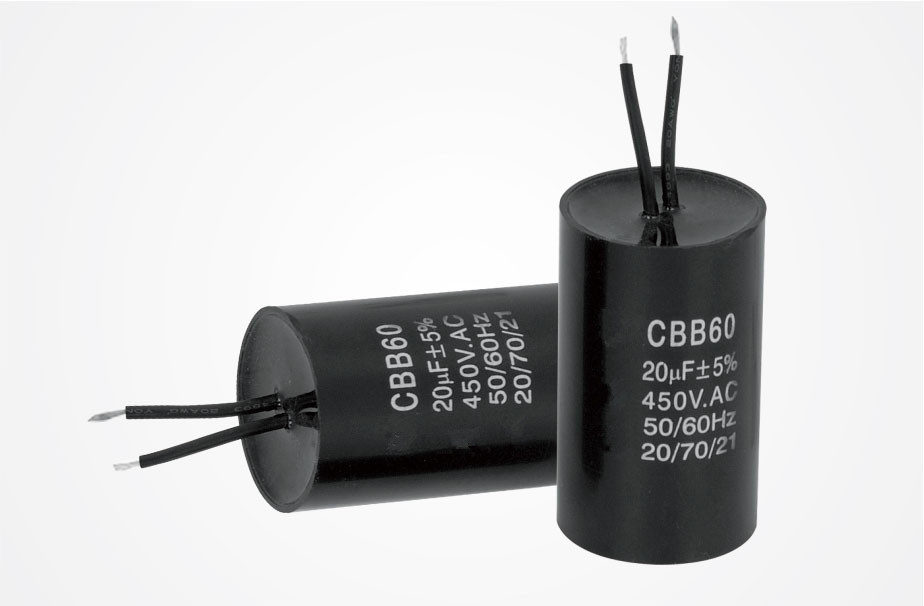 Cbb60 AC Motor Start Metallized Polypropylene Film Capacitor