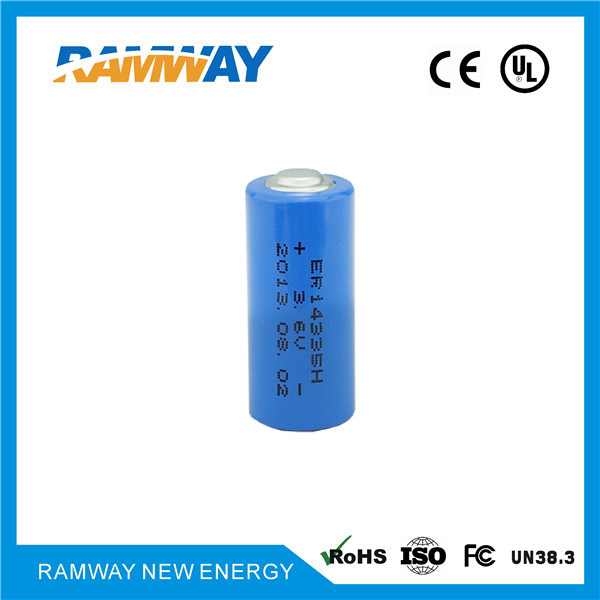 Er14335 3.6V 1600mAh Lithium Li-Soci2 Battery