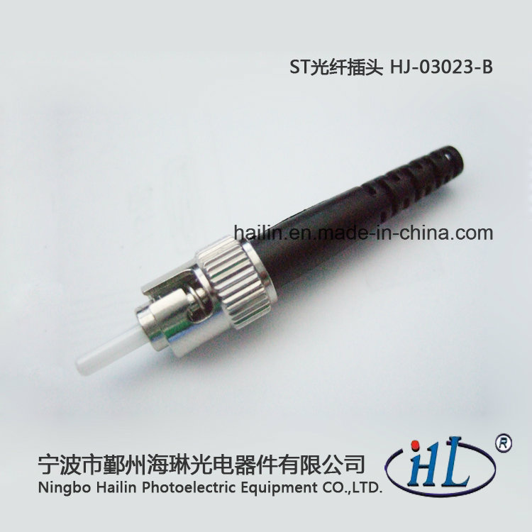 St 3.0mm Fiber Optic Connector with Ferrule