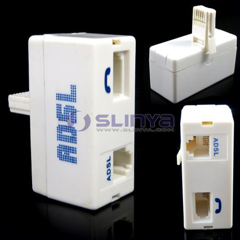 ADSL Broadband UK Filter Modem Bt Rj11 Telephone Phone Inline Micro Filter Rj11