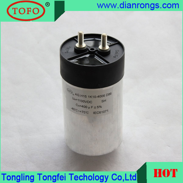 Round DC Capacitor Resin Filling