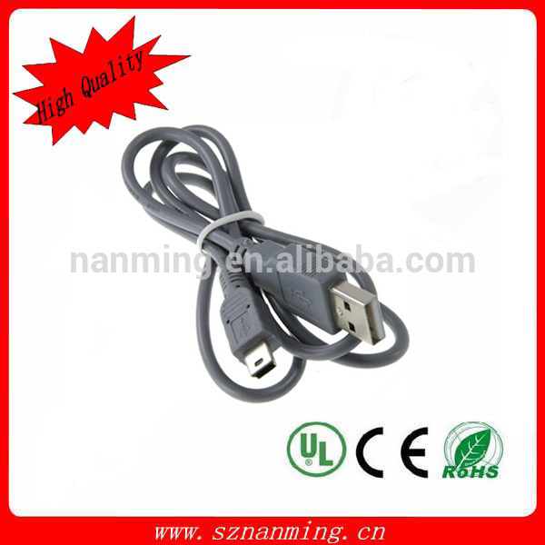 MP3 MP4 5 Pin Mini USB Cable Type B