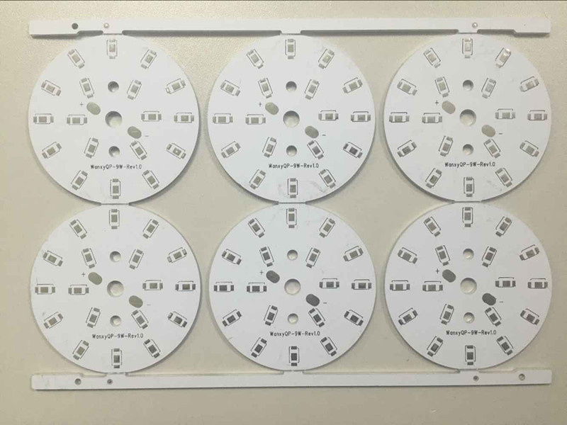 Single-Layer Aluminum PCB Circuit Board for LED Light
