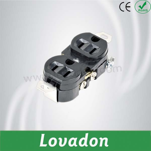 L515r Japanese Style Duplex Outlet