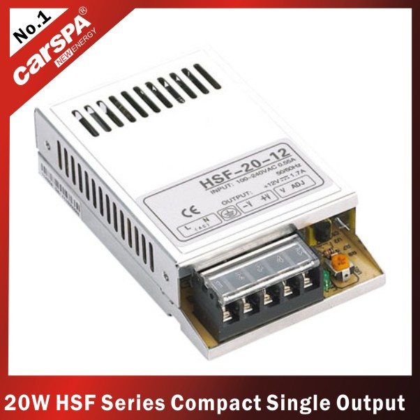 20W LED Used Compact Single Switching Power Supply