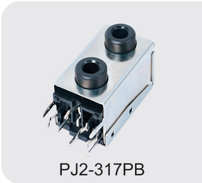 Dual 3.5 Phone Jack (Double jack) (PJ2-317PB)