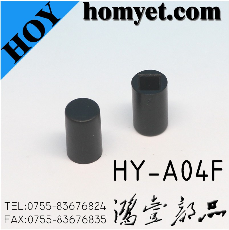 Professional Supplier Black Tact Switch Cap (HY-A04F)