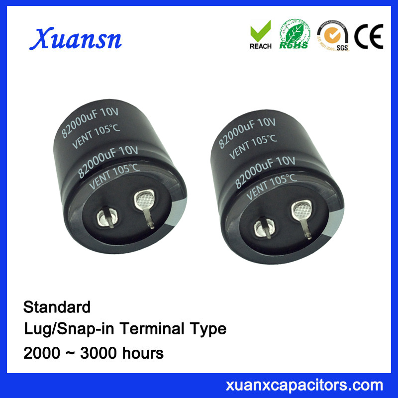 Larger-Capacity 82000UF 10V Aluminum Electrolytic Capacitor