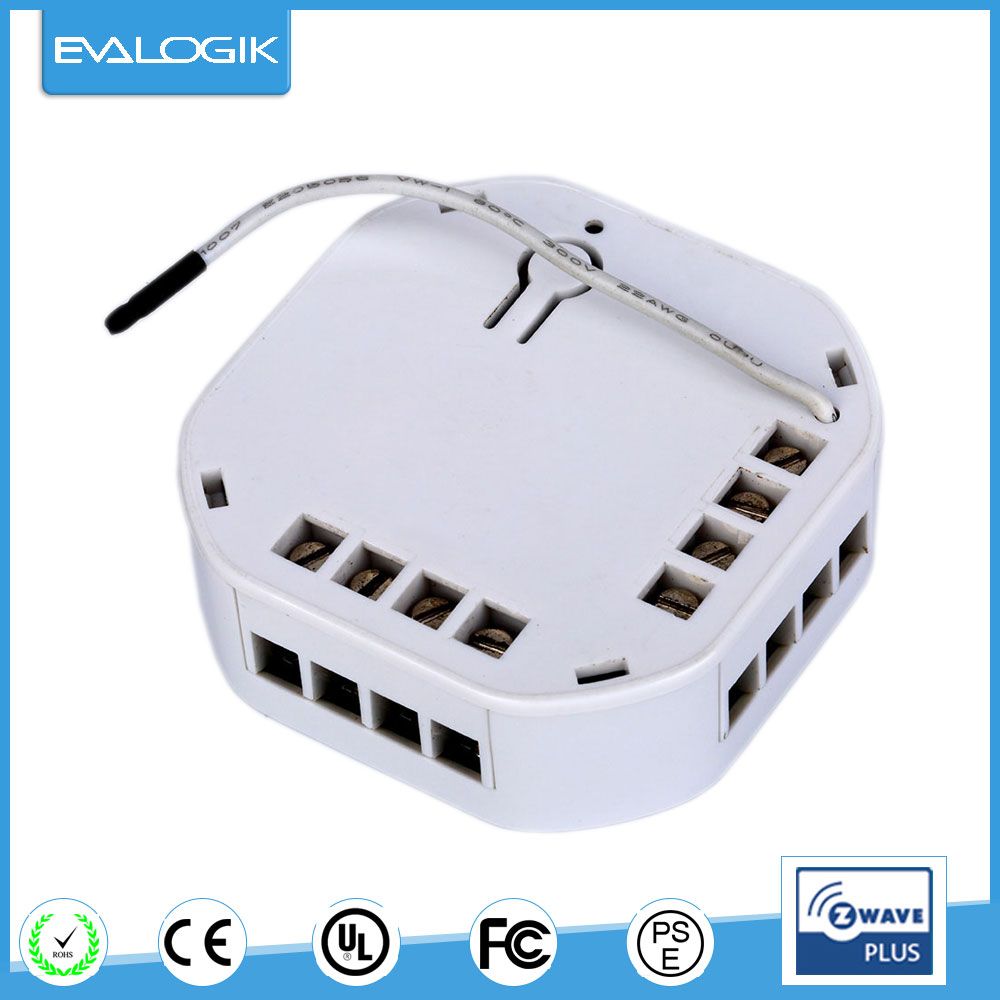 Z-Wave Smart Switch Contact Fixture Module 2 Gang