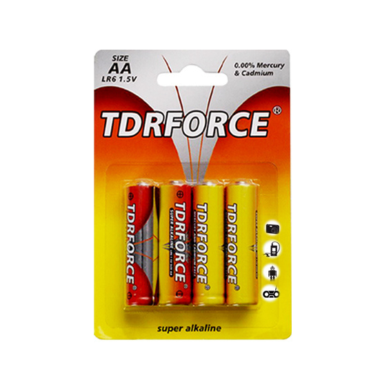1.5volt Primary AA Non-Rechargeable Alkaline Battery with Ce/ISO (LR6-AA-AM3)