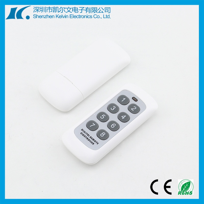 8 Buttons Hanging Fan 433MHz RF Universal Remote Control Kl600-8