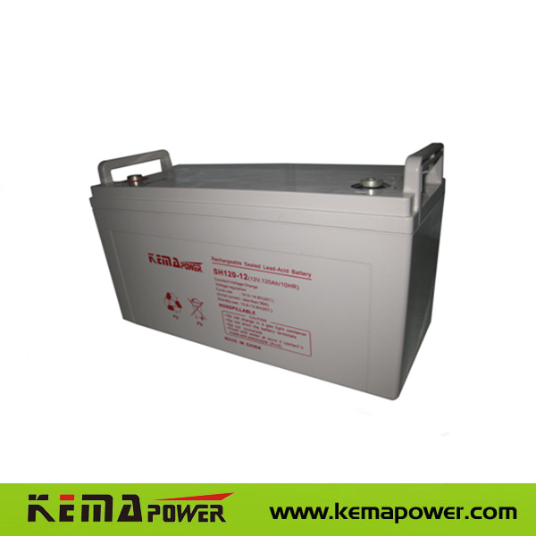 Sh120ah-12 AGM VRLA 12VDC Battery