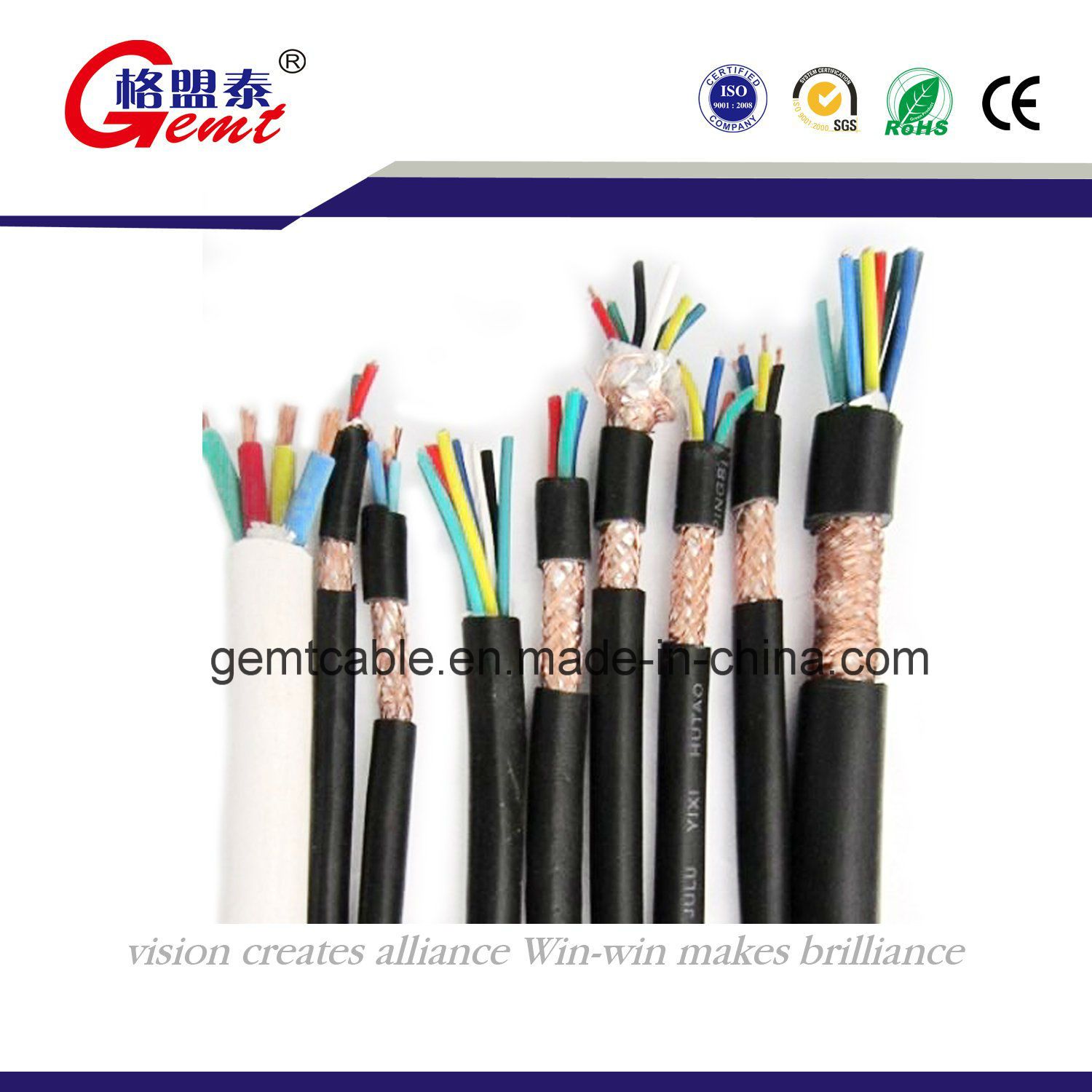 High Quality Screen Cable / Shield Cable