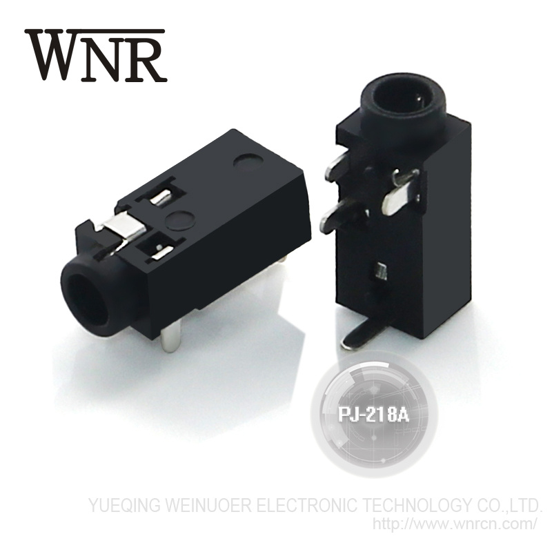 Good Quality Stereo Headphone Jack 2.5mm Audio Jack Pj-218A
