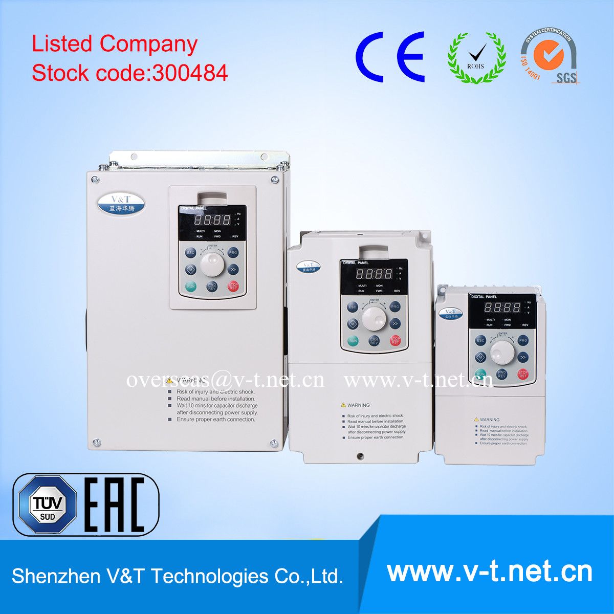 690V/1140V High Performance Variable Frequency Drive/ Frequency Converter with Close Loop 15 to 30kw - HD