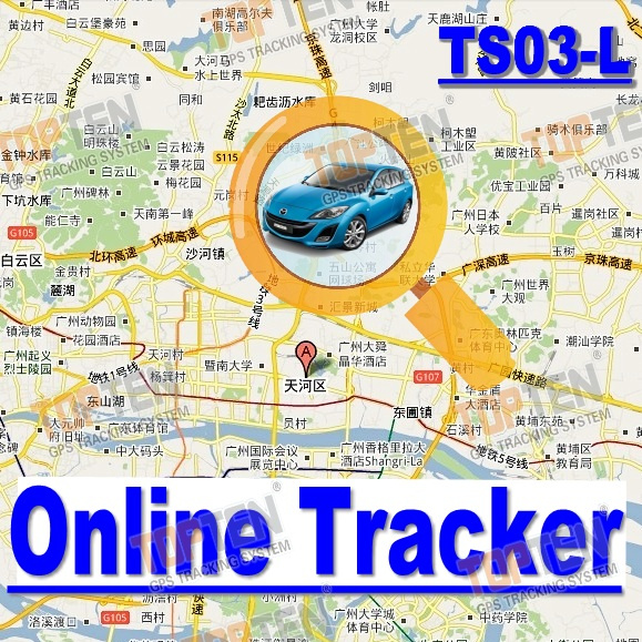 GPS GPRS Fleet Management System Car Tracker (TS03-WL047)