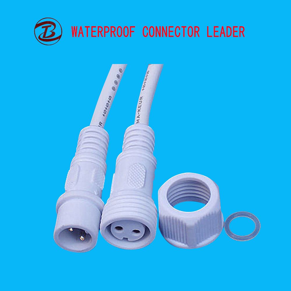 Obm 2 Pins Waterproof Screw Connector