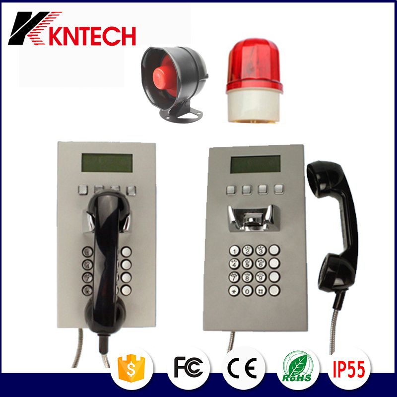 Koontech Vandal Resistant SIP Emergency Service Telephone with LCD Screen
