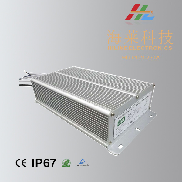 250W Waterproof Power Supply