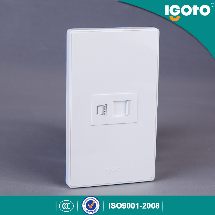 American Style RJ45 Power Outlet Date Price Wall Socket