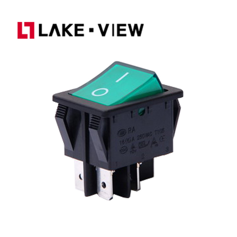 Power Rocker Switches with PVC Caps