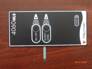 Flat One Button Pet Single Membrane Switch SGS RoHS for Household Appliance
