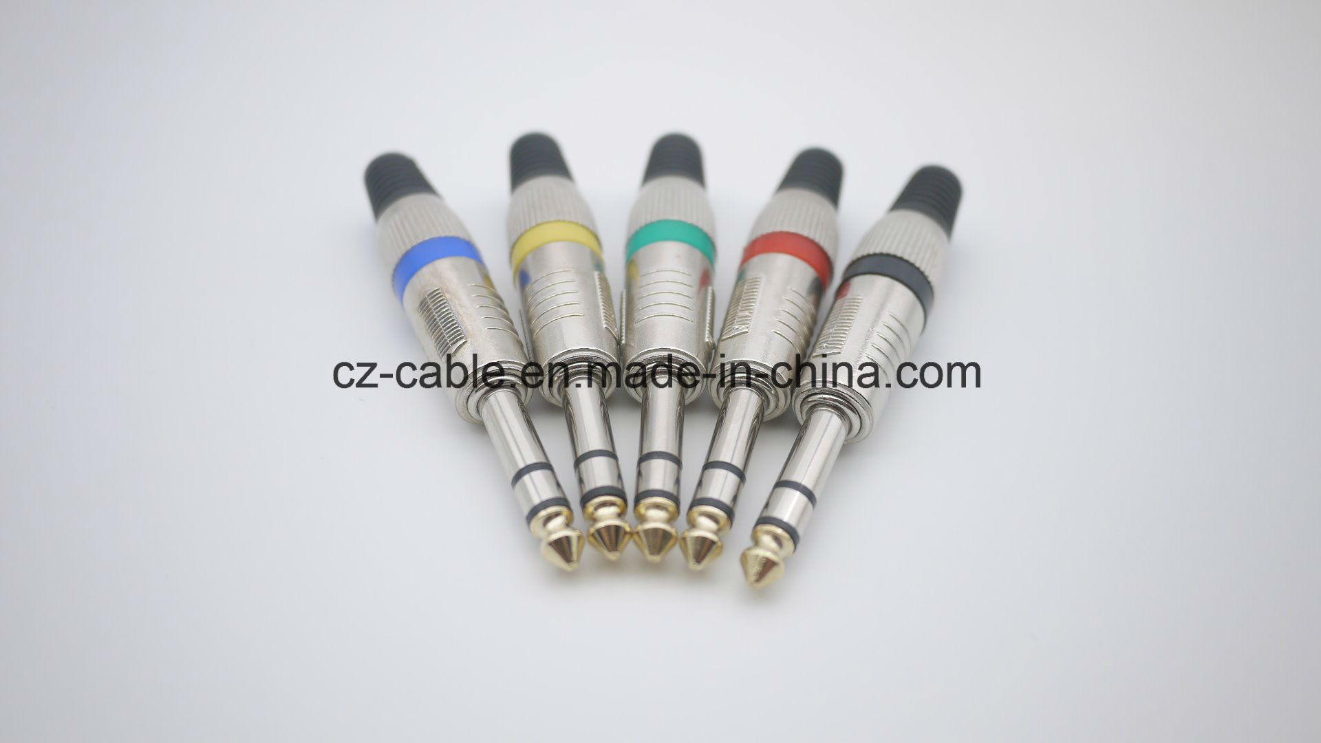 6.35mm Stereo Plug with Gold Plated Tip