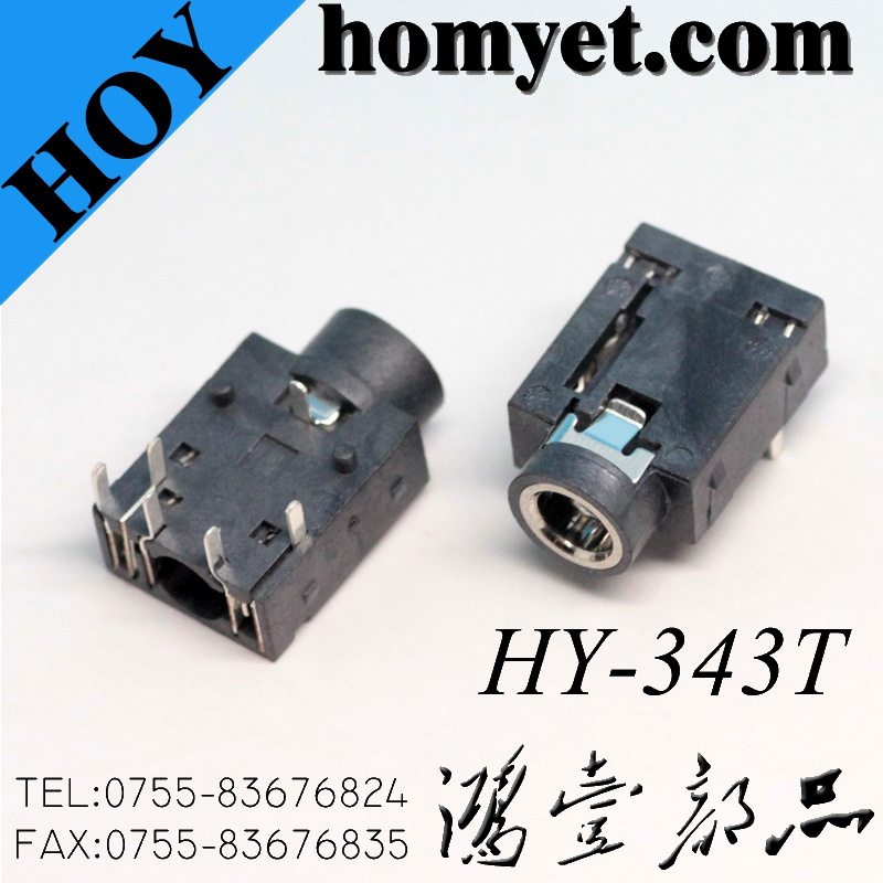 Socket Connector Audio 3.5mm Stereo Phone Jack