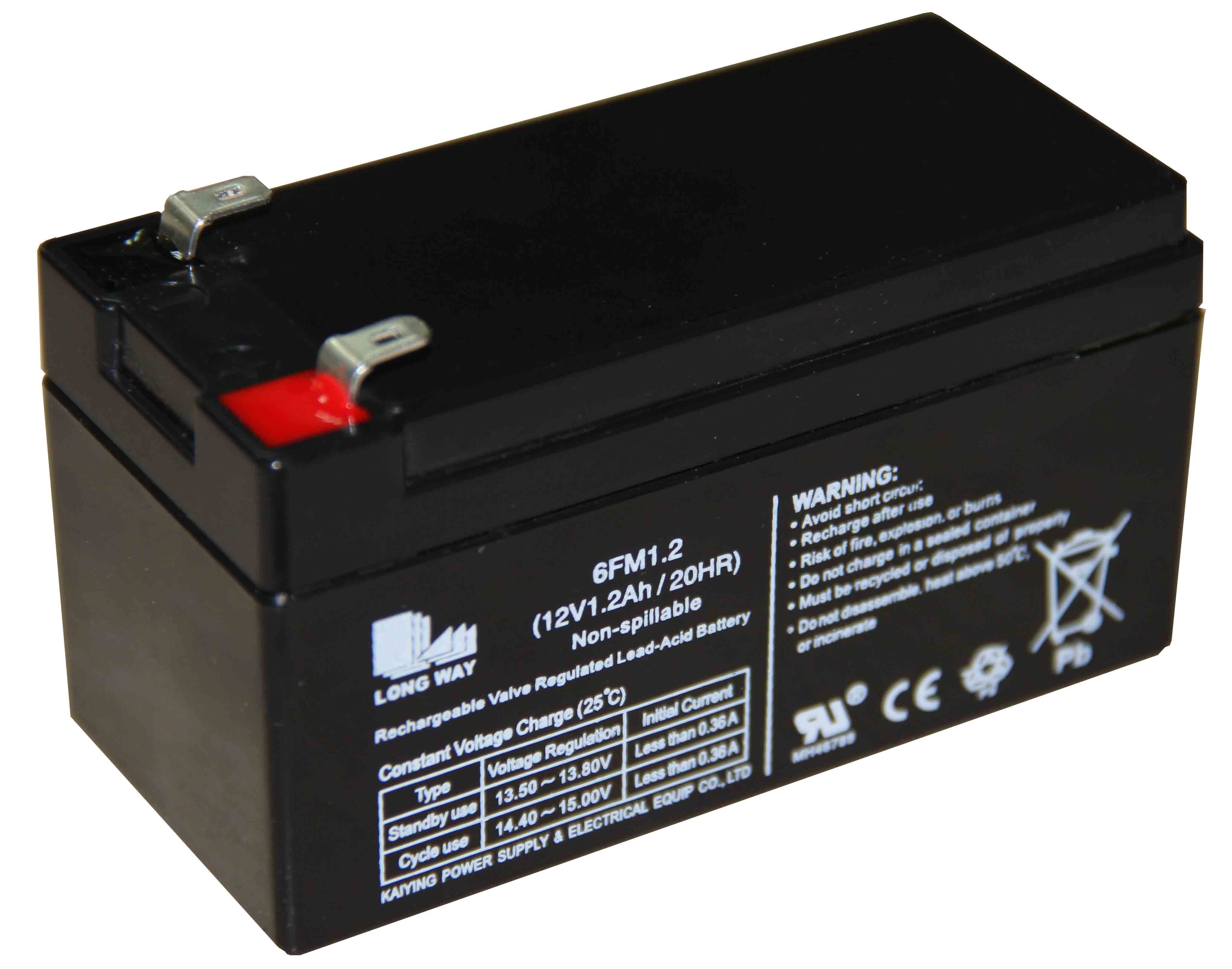12V1.2ah General Sealed Maintenance Free Medical System VRLA Battery