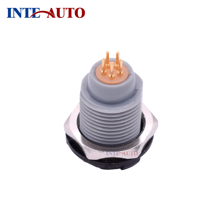 5 Way Female Redel Compatible Socket with PCB Contacts