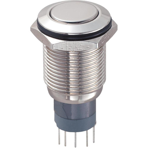 16mm IP67 Waterproof Latching Push Button Car Switch