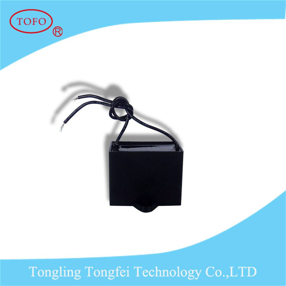 Class B Plastic Film AC Motor Capacitor Cbb61