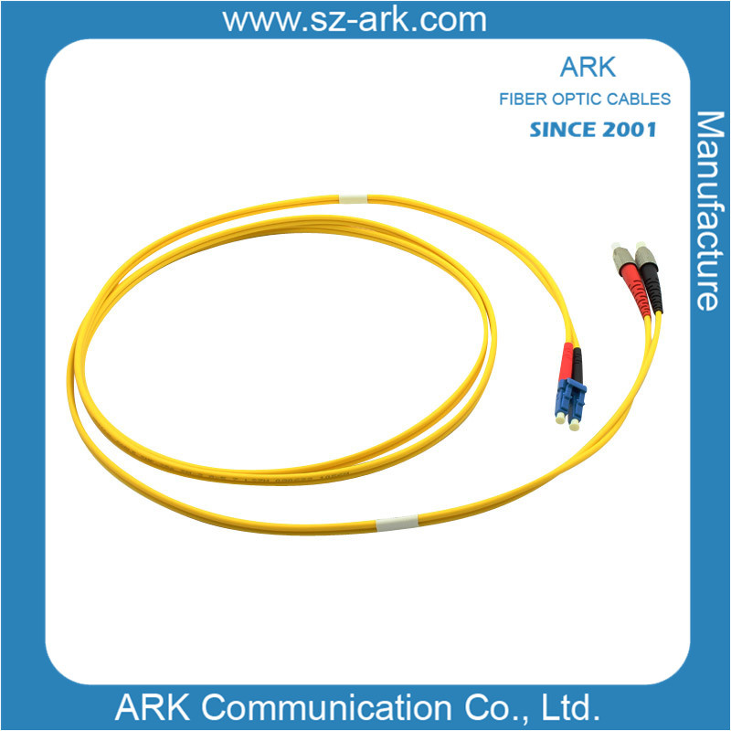 FC/PC-LC/PC Singlemode Duplex Optical Fiber Jumper