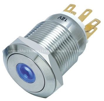 19mm DOT Low Voltage Miniwaterproof Push Button Switch