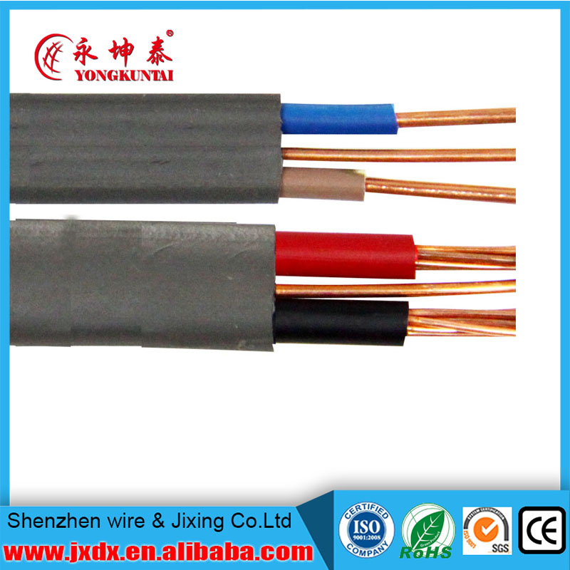 PVC Insulated Electric/Electrical Wire with Copper Stranded/Solid Conductor