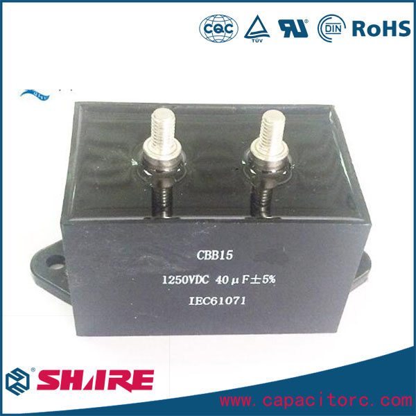 40UF 1250VDC AC Resonance Circuit Capacitor for Welding Machines