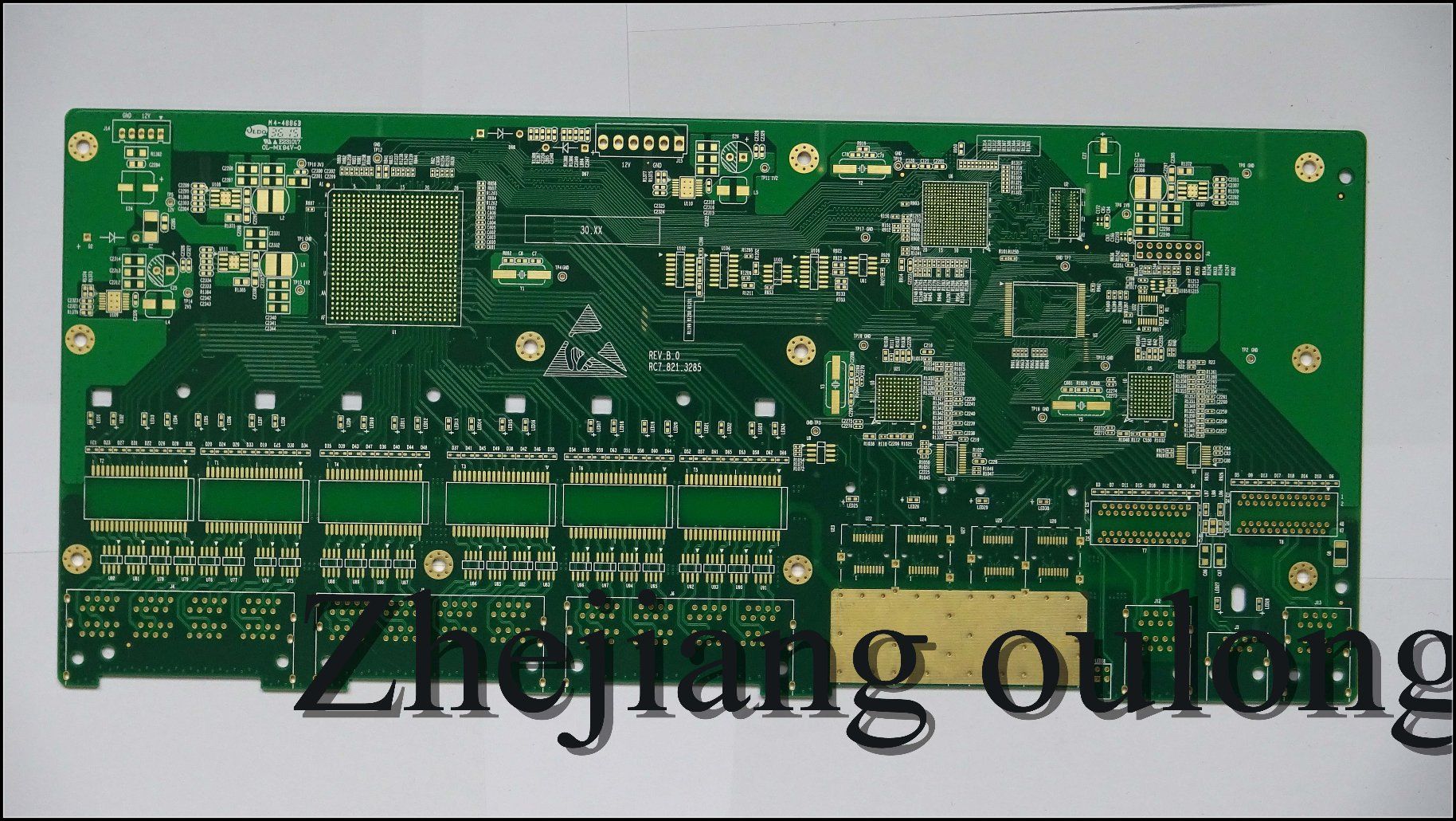 Single Side PCB with White Silkscreen (OLDQ-023)