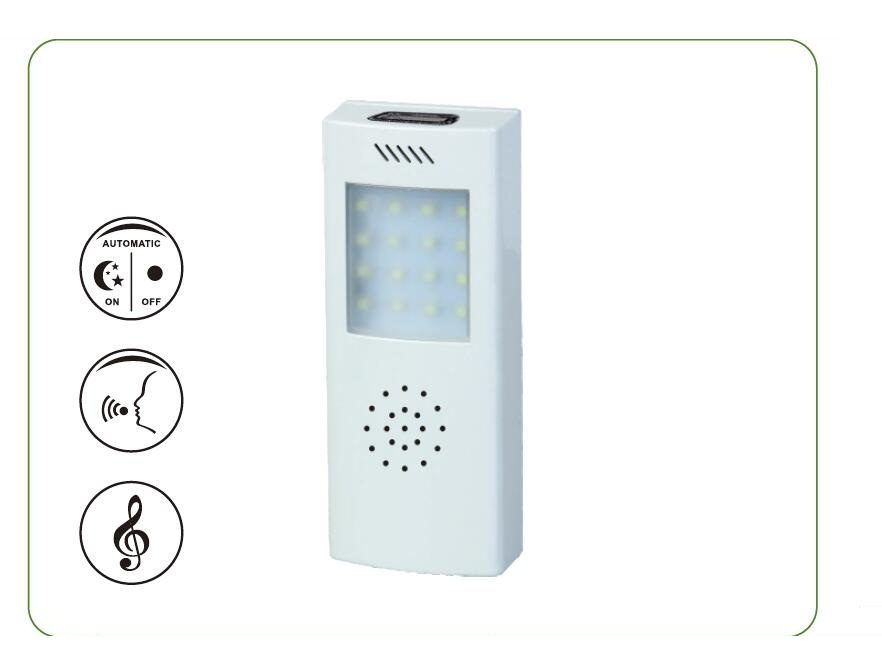 Music Sensor Sound Control Night LED Light