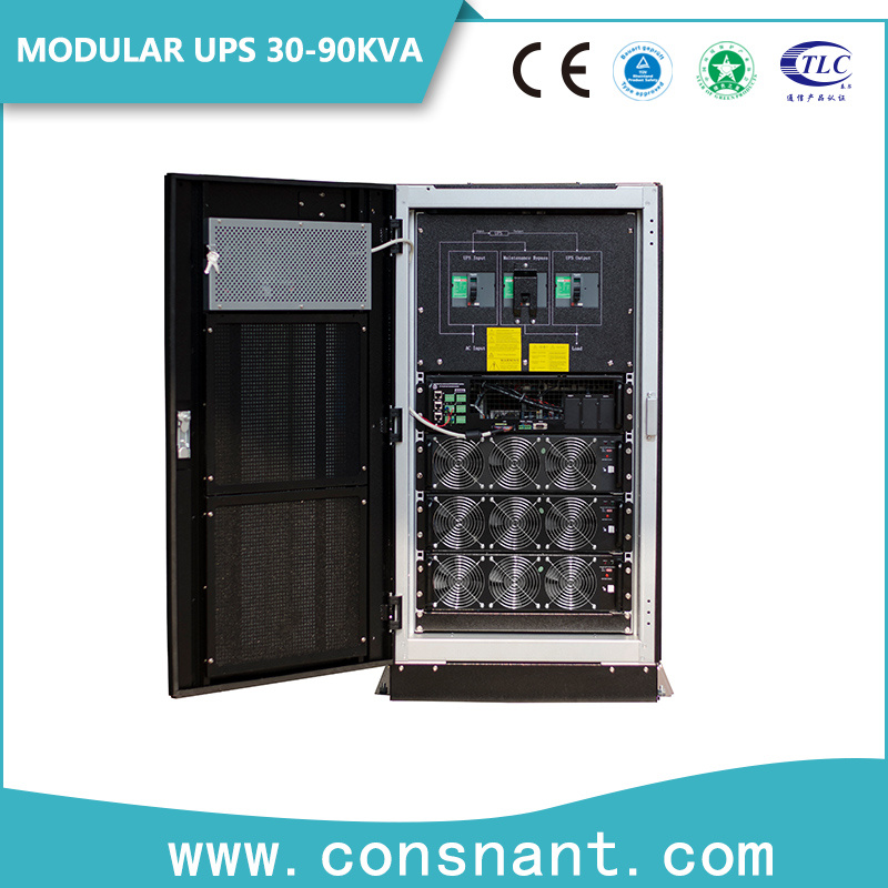 Three Phases Modular Online UPS with PF 1.0 30-90kw