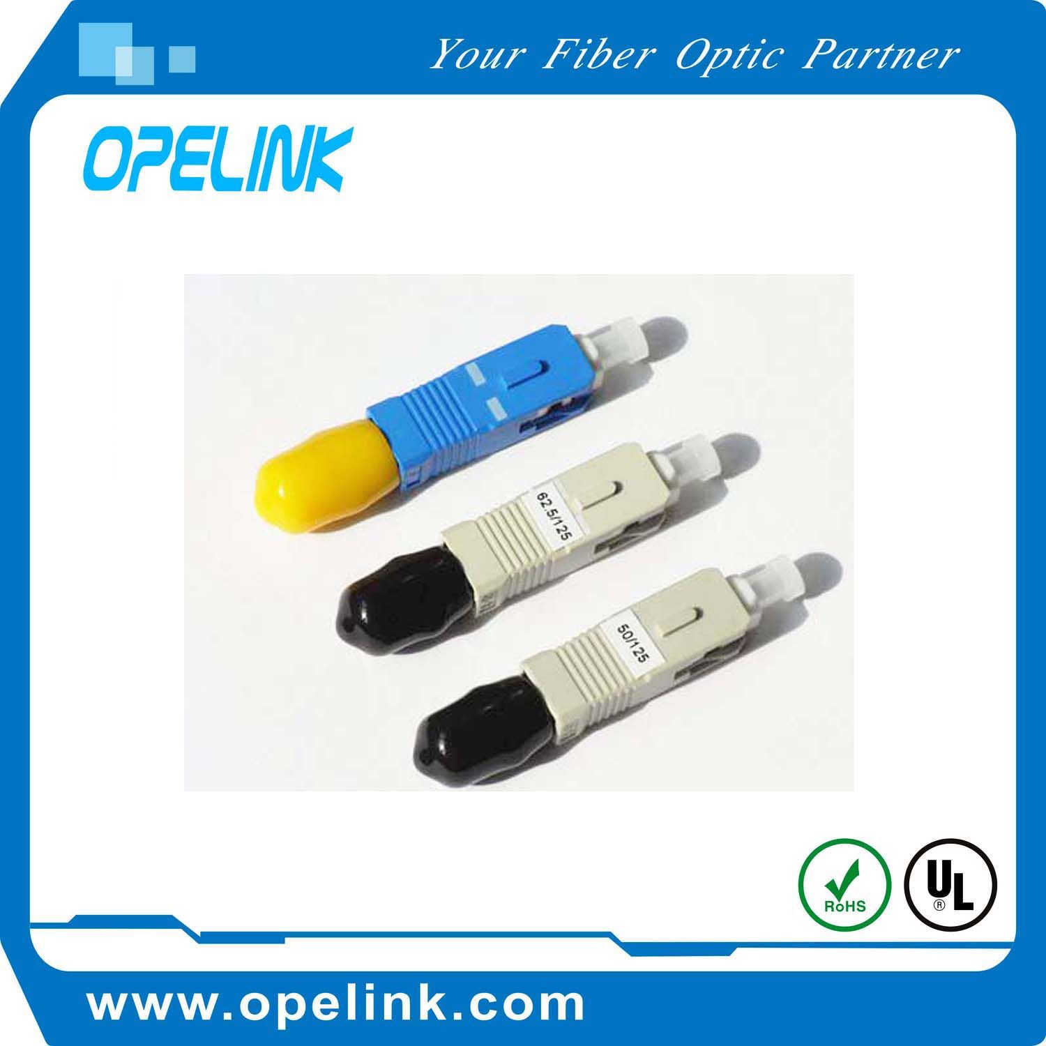 Fiber Optic Adapter Simplex Sm for Optical Fiber Cable